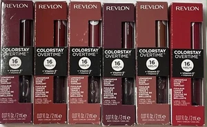 Revlon Colorstay Overtime Lipcolor, You Choose - Picture 1 of 19