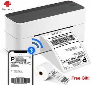 Phomemo Bluetooth Thermal Label Printer Shipping Address Barcode 4x6 AU Post Lot - Picture 1 of 27