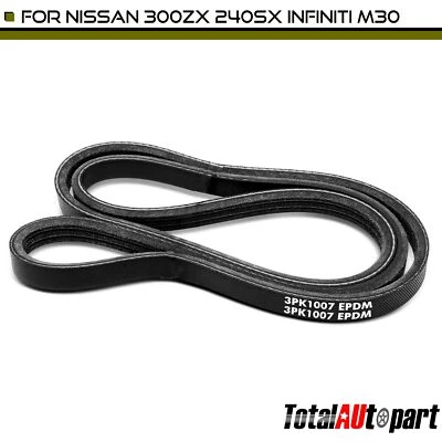 Serpentine Belt for Nissan 300ZX 1987-1989 240SX 1991-1998 INFINITI M30 39.64 in - Image 1 of 4