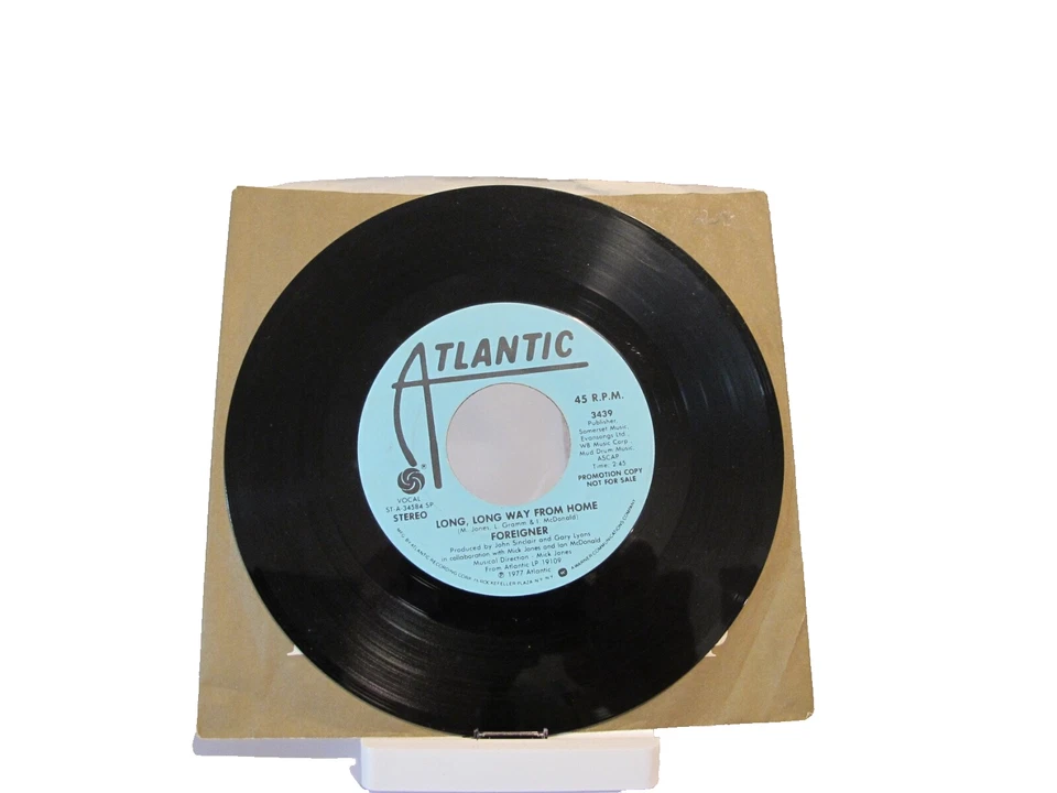 45 RECORD - FOREIGNER - LONG LONG WAY FROM HOME - Image 1 of 1