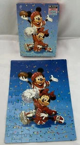 1986 Golden Disney Mickey & Minnie 100 Pc Puzzle Complete in Very Good Condition - Picture 1 of 3