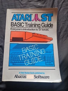ATARI ST BASIC Training Guide Book Vintage 1987 - Picture 1 of 3