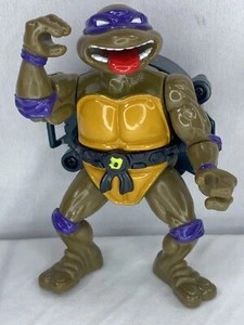 Vintage 1991 Teenage Mutant Ninja Turtles City Sewer Shell Donatello Actionfigur - Bild 1 von 7