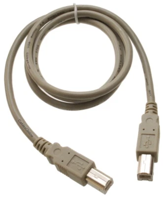 3ft USB Type-B Male to USB Type-B Male USB 2.0 Cable, CablesOnline USB2-BB03 - Image 1 of 4