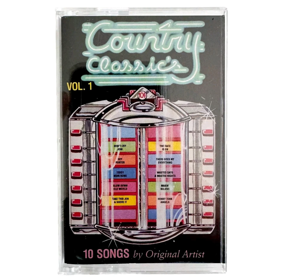 Country Classics Volume 1 1989 Cassette Tape Vintage Greatest Hits CBX6 - Image 1 of 1