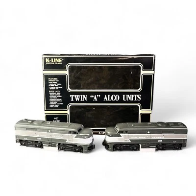 K-Line O Gauge Twin A Alco Units Southern Pacific In The Box Inv-1785 - Image 1 of 4
