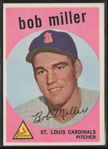 1959 Topps #379 Bob Miller St. Louis Cardinals