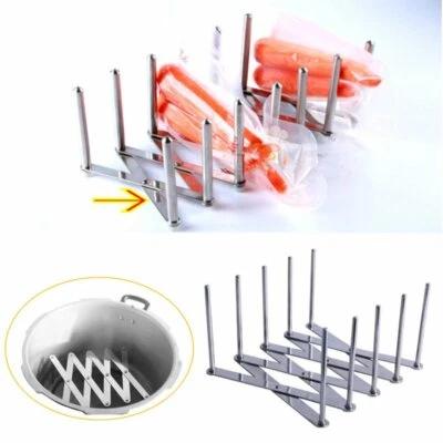 Stainless Steel Storage Rack Divider for SOUS VIDE Slow Cookers Softcooking Tool - Image 1 of 4