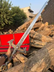 Battle Ready Hotspur Greatsword - Medieval Inspired Full Tang Functional Sword - Picture 1 of 5