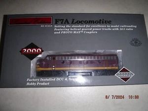 WALTHERS 2000 HO F7A SOO LINE LOCOMOTIVE #2227B w/MARS LIGHT, w/DCC & SOUND NEW! - Picture 1 of 7