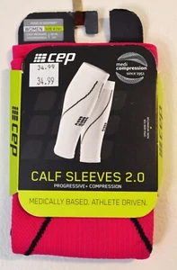 CEP Calf Sleeves 2.0 Women size 4 (1V) Pink-NWT - Picture 1 of 2