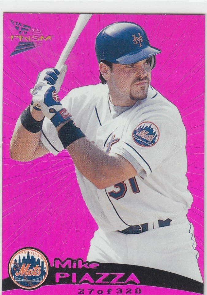 1999 年 Mike Piazza Pacific Prism HOLO 紫色平行/320 - #96 道奇队大都会队 — 第 1/1 张图片