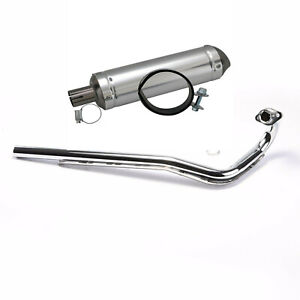28mm Exhaust Muffler Clamp Pipe For 110cc 125cc 140cc SSR CRF50 XR Pit Bike Quad