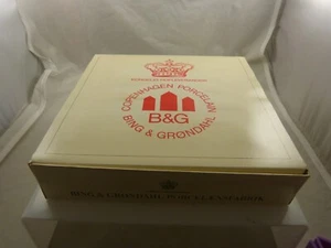 Piatto natalizio vintage Royal Copenhagen Jule dopo 1973 edizione limitata Bing & Grondahl - Foto 1 di 6