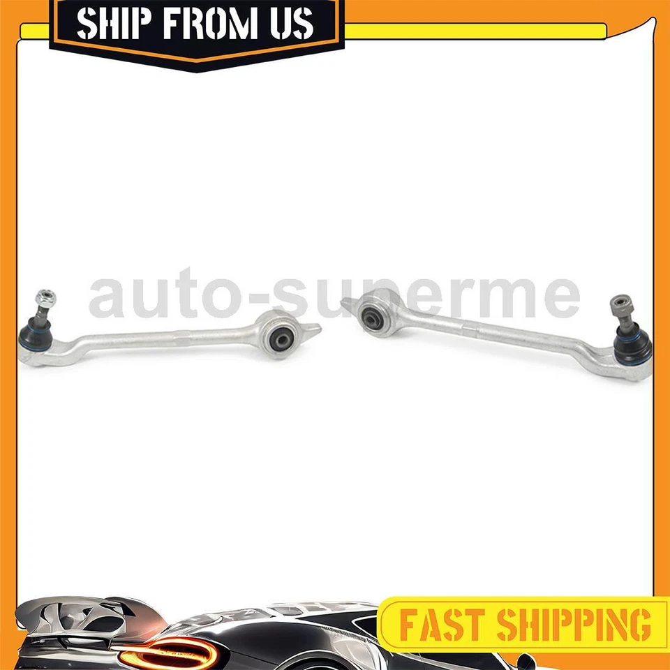 Brazo de control completo delantero inferior trasero 2 piezas para BMW 530i 2001-2003 Foto 1 de 4