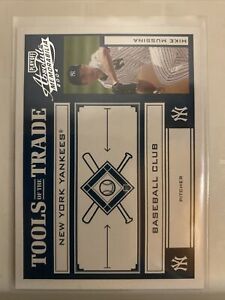 2004 Playoff Absolute Memorabilia Tools of the Trade Green Mike Mussina #100/150