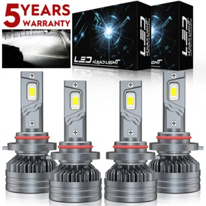 Faro LED 9005 9006 blanco bombillas de haz alto bajo M9 para Toyota Sienna 2004-2010 - Imagen 1 de 11