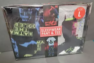 NEW The Batman 2 PC Sleepwear Pants & Tee Men Size LARGE IN BOX Briefly Stated - Picture 1 of 8