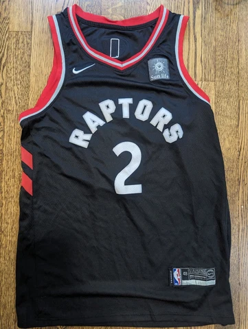 Kawhi Leonard Jersey Nike Jordan 48 Authentic Large Toronto Raptors NBA Finals Cover