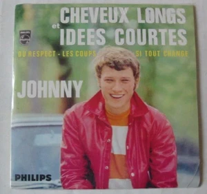 JOHNNY HALLYDAY (CD Single) LANGHAAR KURZE IDEEN NEU VERSIEGELUNG BARCODE - Bild 1 von 2