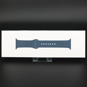 Genuine Apple Watch 45mm Sport Band Storm Blue (M/L) MT3R3ZM/A 44mm 46mm 49mm - Picture 1 of 8