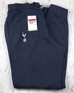 Nike Tottenham Hotspurs FC Soccer Sweatpants Mens Large NWT Standard Fit Blue - Picture 1 of 6