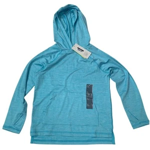 New All in Motion Girls XS PolySpandex Long Sleeve Athletic Hoodie Thumb Holes   - Picture 1 of 4