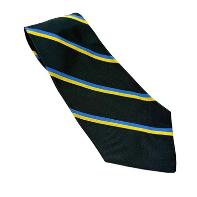 Brooks Brothers Makers 全丝绸领带编织英格兰条纹领带 — 第 1/4 张图片