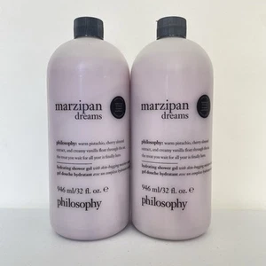 Juego de 2 Champú Philosophy Mazapan Dreams Gel de Ducha Baño Burbuja 32 OZ SELLADO - Imagen 1 de 11