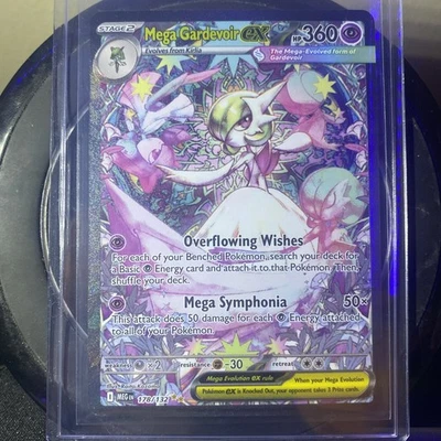 Pokémon TCG Mega Gardevoir Ex 178/132 Mega Evolution Secret Illustration Rare - Image 1 of 2