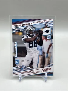 2022 Panini Prestige - Terrace Marshall Jr Xtra Points Red RC #/199 - Panthers - Picture 1 of 3
