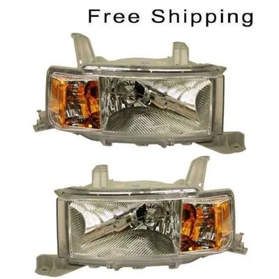 Juego de 2 pares de lámparas halógenas laterales diestros y diestros para Scion xB 2004-2006 Foto 1 de 4