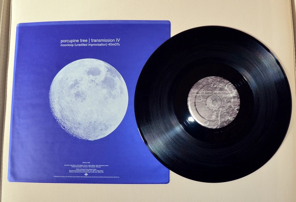 PORCUPINE TREE(STEVEN WILSON, PINK FLOYD) Transmission IV Moonloop EP BLACK LP  - Image 1 of 1