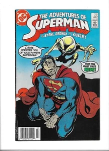 Adventures Of Superman #442 Newstand Edition DC Comics 1988 FN/FN+ - Picture 1 of 2