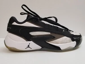 Nike Mens Air Jordan Luka 2 FN7400-100 Black Basketball Shoes Sneakers Size 10 - Picture 1 of 13