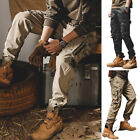 Mens Cargo Pants Military Tactical Cotton Outwear Straight Casual Trousers Plus+