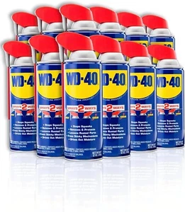 WD-40 Multi-Use Product with Smart Straw Sprays 2 Ways,12 OZ 12-Pack - Picture 1 of 8