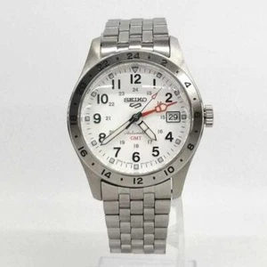 SEIKO 5 SPORTS Field Sports GMT SBSC009 Automatic Men's Watch Japan Used - Picture 1 of 8