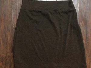 Salaam Olive Green A Line Skirt Mini Stretch Skirt XS EUC - Picture 1 of 8