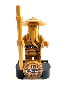 LEGO® Ninjago Master Sensei Wu Minifigure Gold Robe Legacy Golden 71741 - Picture 1 of 6