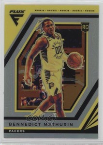 2022-23 Panini Flux Rookies Silver Prizm Bennedict Mathurin #212 Rookie RC