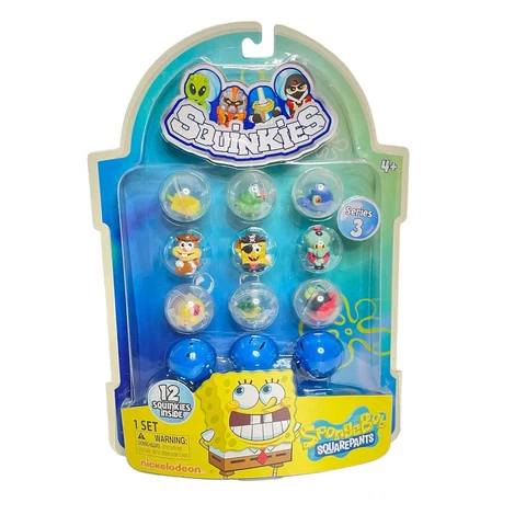 New In Box Spongebob Squarepants Squinkies Toy Series 3 Cover