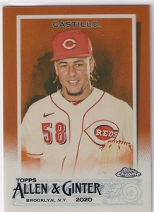 Luis Castillo - /25 Orange Refractor - 2020 Topps Chrome Allen & Ginter - Picture 1 of 2