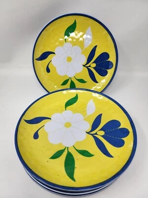 Cynthia Rowley Melamine Salad Plate - Blue,  Yellow And Green Floral  - Image 1 of 4