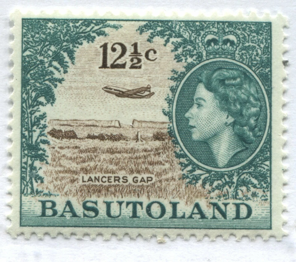  Basutoland QEII 1962 12 1/2 cents unmounted mint NH - Image 1 of 1
