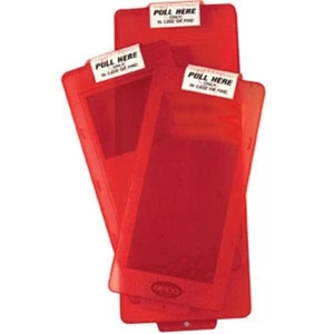 Mark II Red Cover w/ "Pull Here" Label Fire Extinguisher Cabinet Covers 27" 1/EA - Picture 1 of 1