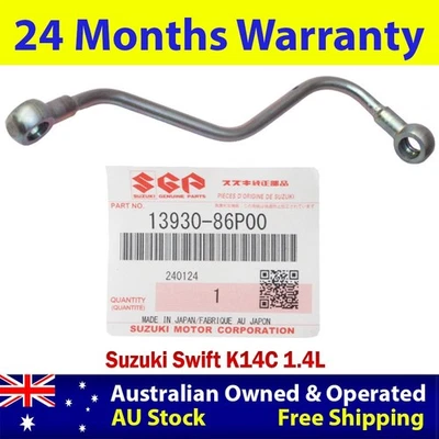 Tubo de alimentación de aceite turbo cargador original para Suzuki Swift K14C 1,4 L Foto 1 de 4