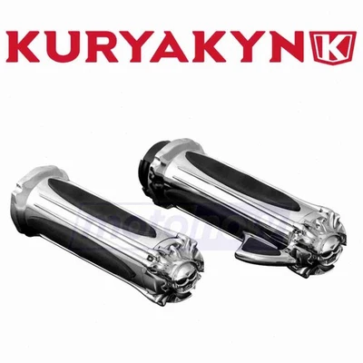 Kuryakyn Premium Zombie Grips for 1996-2019 Harley Davidson XL1200C gi - Imagem 1 de 4