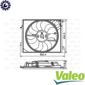 FAN RADIATOR 696881 FOR RENAULT MEGANE/IV/Hatchback/Grandtour TALISMAN 1.5L 4cyl - Picture 1 of 6