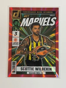 2024-25 Donruss Euroleague Net Marvels Red Laser #7 Scottie Wilbekin 27/75 - Picture 1 of 2